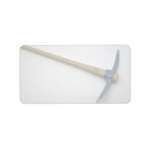 Pick axe custom address labels