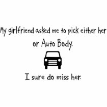 Pick Girlfriend or Auto Body Cut Out