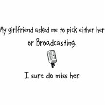 Pick Girlfriend or Broadcasting Photo Cutouts