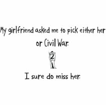 Pick Girlfriend or Civil War Cut Out