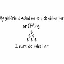 Pick Girlfriend or CPAing Photo Cut Out