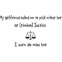 Pick Girlfriend or Criminal Justice Photo Cut Out