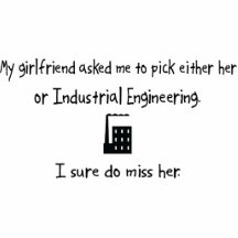 Pick Girlfriend or Industrial Engineering Photo Cutout