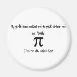 Pick Girlfriend or Math Magnet