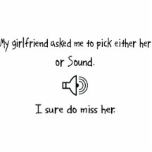 Pick Girlfriend or Sound Photo Cutout