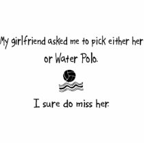 Pick Girlfriend or Water Polo Photo Cut Outs