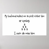 Pick Husband or CPAing Poster