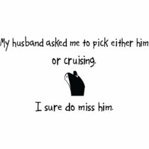 Pick Husband or Cruising Photo Sculpture
