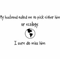 Pick Husband or Ecology Photo Cut Out