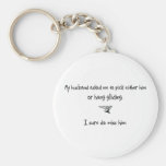 Pick Husband or Hang Gliding Key Chains