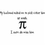 Pick Husband or Math Photo Sculpture