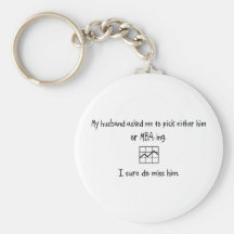 Pick Husband or MBA-ing Keychains