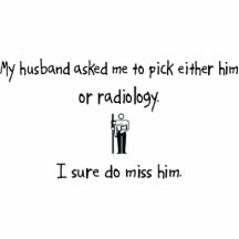 Pick Husband or Radiology Photo Cut Out