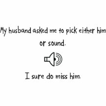 Pick Husband or Sound Photo Sculptures