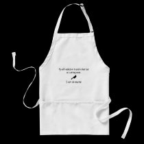 Pick Wife or Cutting Meat aprons
