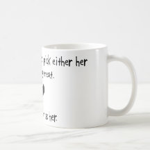 Pick Wife or Cutting Meat Mugs