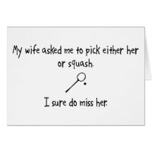 Pick Wife or Squash Cards