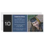 Pick YOUR COLOR Skinny Graduation Invitation