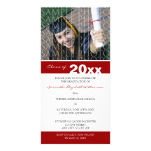 Pick YOUR Colour Custom Graduation Announcement Photo Cards