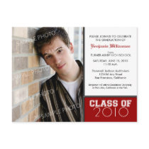 Pick-Your-Own-Colour (for dark colours) Graduation Postcard