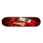 picket sign skateboard