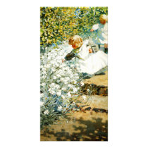 Picking Flowers Photo Cards
