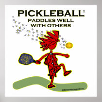 Pickleball Paddles Well With Others