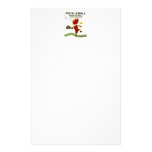 Pickleball Paddles Well With Others Custom Stationery