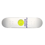 pickleball rules blue text version skate board decks