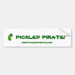 Pickled Pirate Bumper Sticker