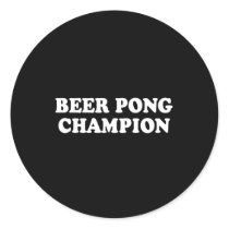 Pickup Line - BEER PONG CHAMPION T-SHIRT