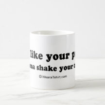 PICKUP LINES - "I wanna shake your tree" Mugs
