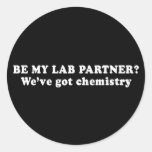 Pickup Lines - WEVE GOT CHEMISTRY T-SHIRT Sticker