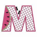 Picnic Letter M embroidered shirts