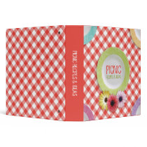 Picnic Recipes binder