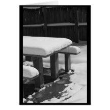 Picnic Table (blank) Cards