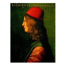 Pico della Mirandola Post Card