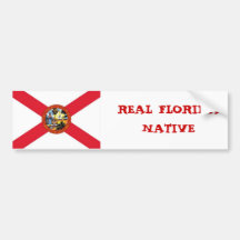 Picture1, REAL FLORIDA NATIVE Bumper Stickers
