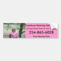 Picture 013, Treadway Hearing Aid Centre, Servi... Bumper Sticker