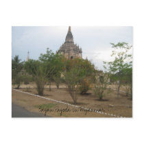 Picture 055, Bagan Pagoda in Myanmar Post Cards