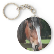 Picture of a Quarter Horse Keychain