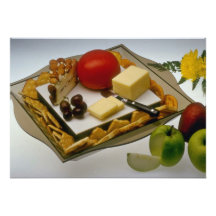 Picture of Cheese on a platter Custom Announcement