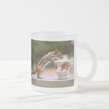 Picture of Chipmunk with China Teacup Mug