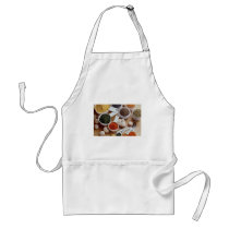 Picture of Fresh spices with garlic cloves Aprons