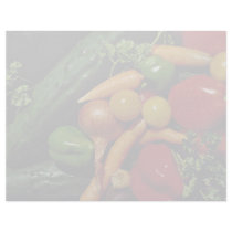 Picture of Fresh vegetables Personalized Letterhead