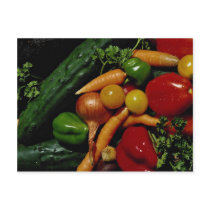 Picture of Fresh vegetables Post Card