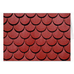 Picture of Red roof, Switzerland Card