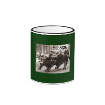 Picture of Wall Street Bull Mugs