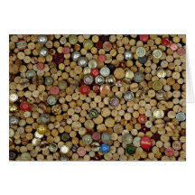 Picture of Wine corks Greeting Card