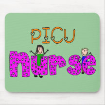 PICU Nurse Gifts Mouse Pad